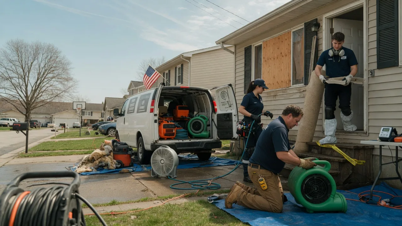 Water Damage Restoration in Cat Spring, TX near me